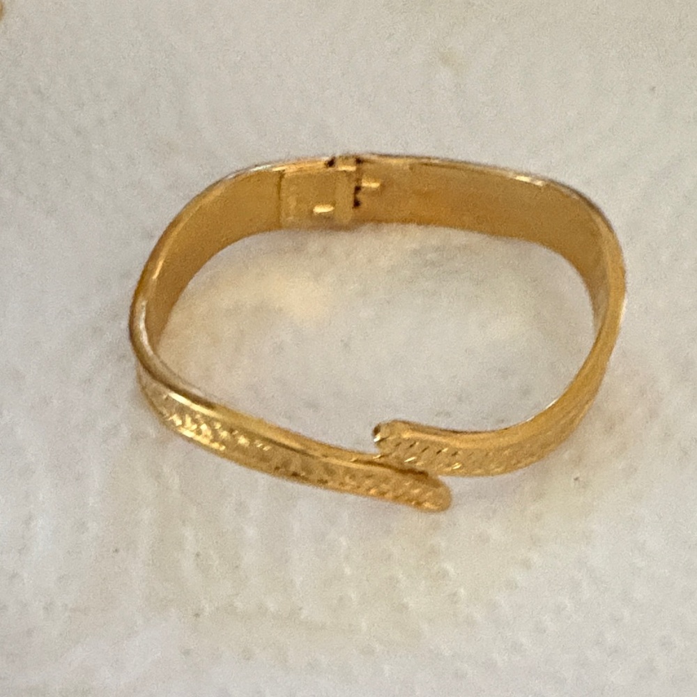 Monet Elegant Gold Wrap Bracelet